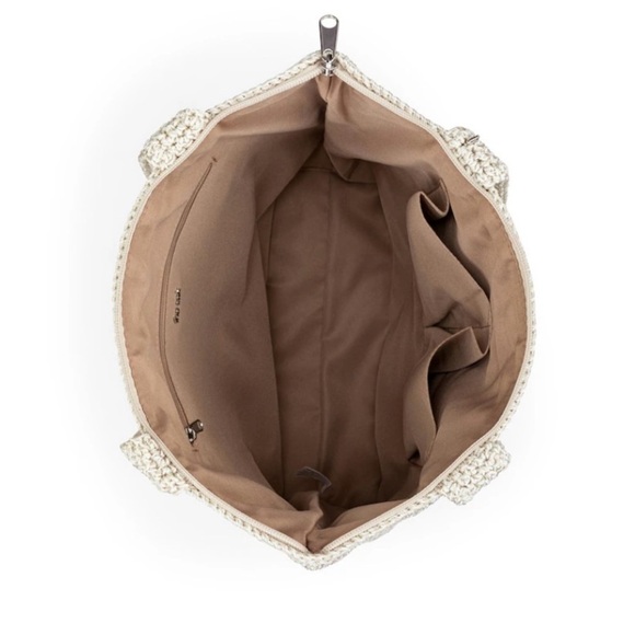 NWT The Sak Casual Sandstone Classic Crochet Tote Bag - Picture 5 of 5